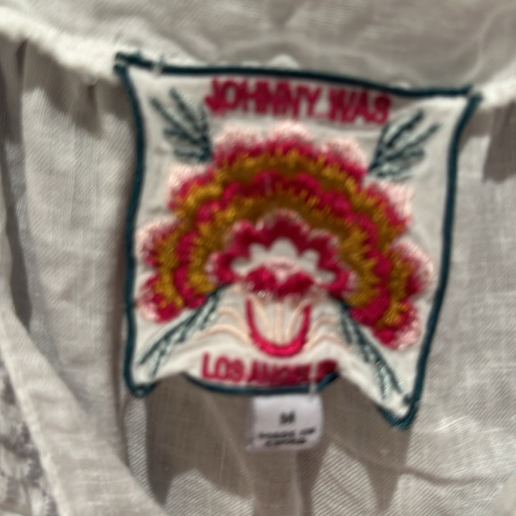 Johnny Was peasant blouse - Picture 4 of 4